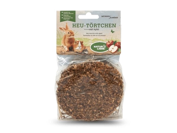 Naturhof Hø-Cupcake med æbledrys (75g)