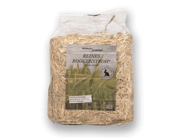 Naturhof Rene Rug-Halm - af rugstrå og rugkorn (1kg)