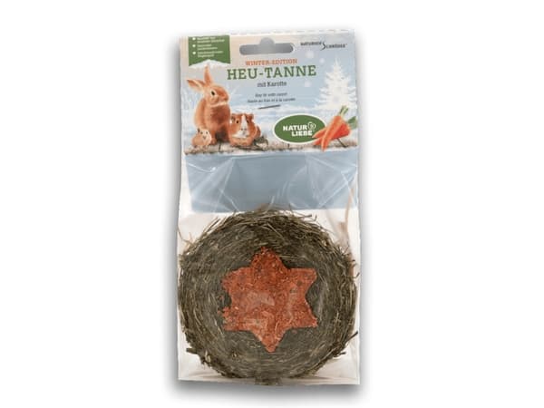 Naturhof Hø-Snack - med stjerne af gulerod (75g)