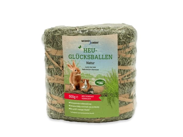 Naturhof Lykke Hø - høballe af ren natur (500g)