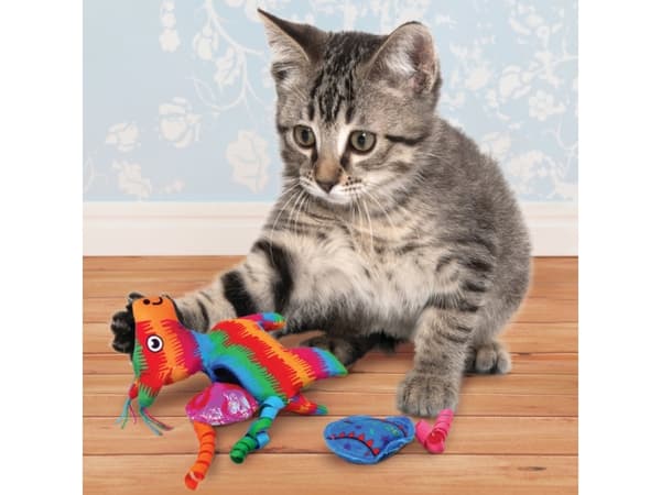 Kong Kattleksak Pull-a-partz Pinata Flerfärgad 18cm