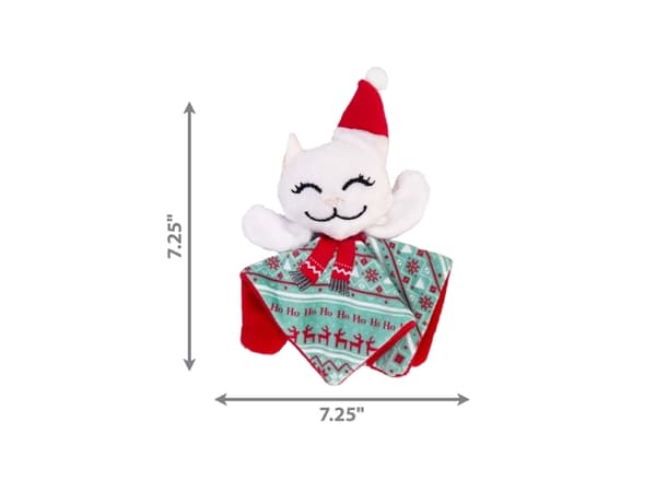 Kong Kattleksak Holiday Crackles Santa Kitty Flerfärgad