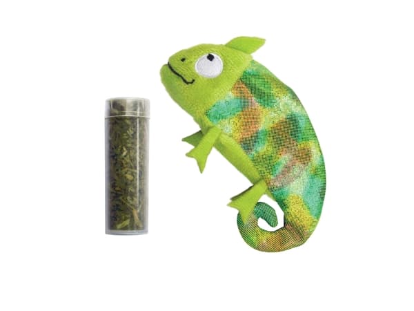 Kong Refillables Chameleon Flerfärgad 18cm