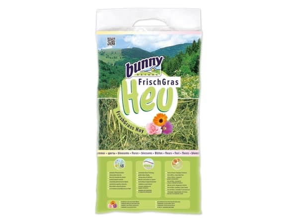 Bunny Nature 14020, Hö, 500 g, Dvärgkanin, Väska