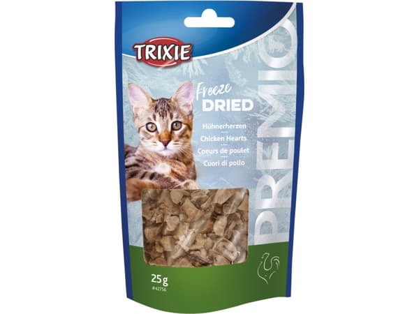 Trixie PREMIO Freeze Dried Chicken Hearts, 25 g - (6 pk/ps)