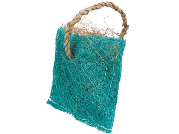 Trixie Snack bag with coco fibres, sisal, 10 × 13 cm, blue - (4 pk/ps)