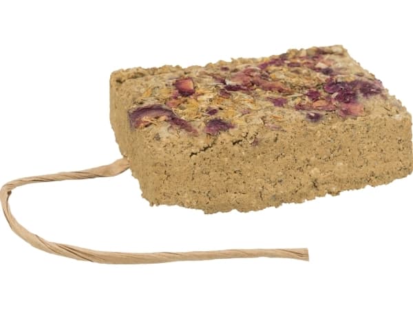 Trixie Clay murstein med blomster, 100 g - (10 pk/ps)