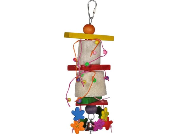 Vadigran Bird Toy Barrels multi color 27cm