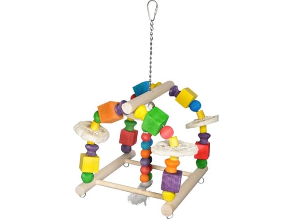 Vadigran Bird Toy Work Out Fun multi color 36cm
