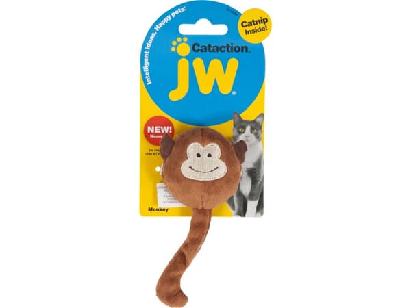 JW Cataction Catnip abe, brun