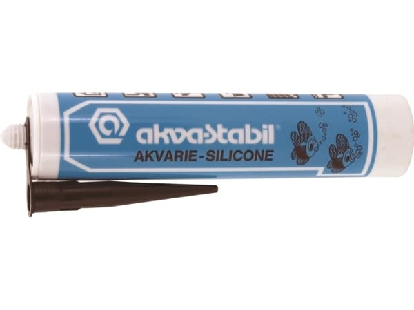 Akvastabil Silicone Sort 300 ml.