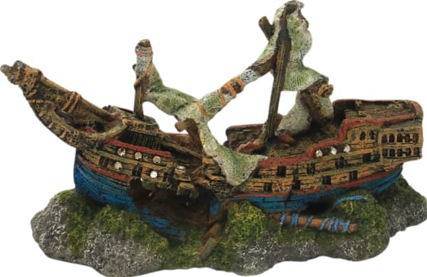 4FISH Skibsvrag 22,4x9x12 cm