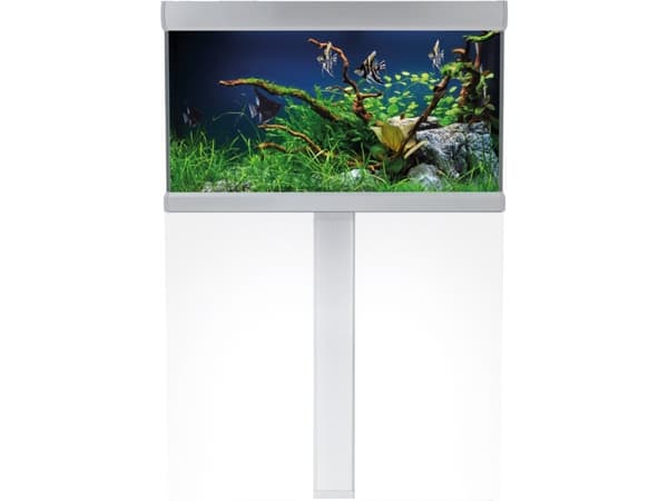 Akvastabil FUSION møbel 80x40x69cm, 144L. Hvid