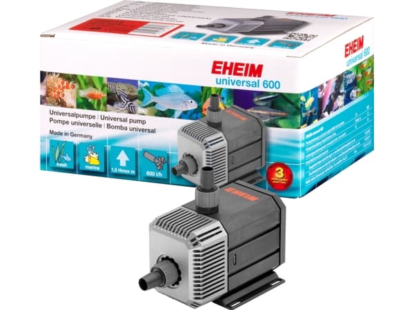 Eheim universal pumpe 600 ltr.1,5m.ledning