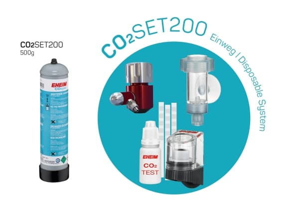 EHEIM CO2-SET200, disposable system 500gr