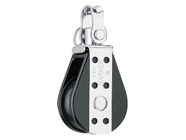 Harken Big Bulletblok 38 mm enkelt med svirvel