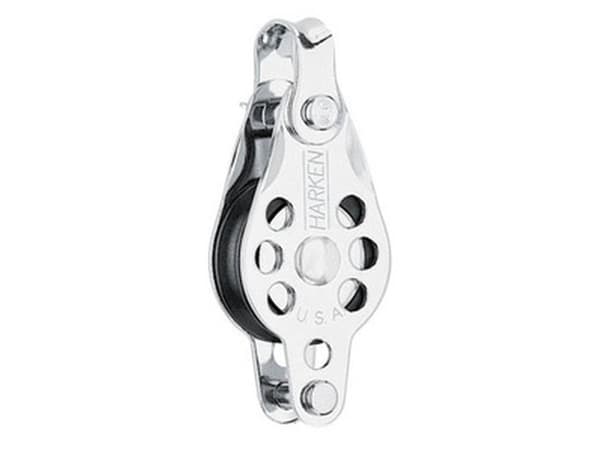 Harken Wireblok 38 mm enkelt, hunsvot