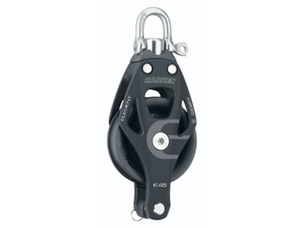 Harken Element blok 45 mm enkelt m. svirvel