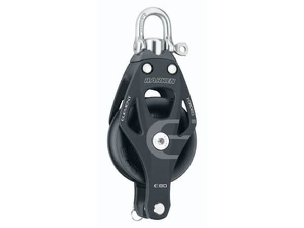 Harken Element block 80 mm single w. swivel and Cam (Harken Element block 80 mm single w. swivel and Cam)