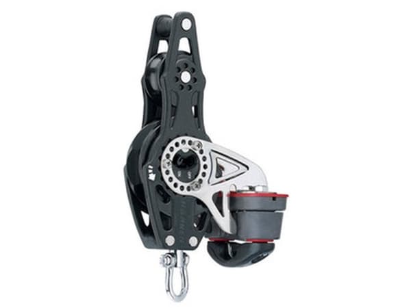 Harken Carbo Ratchet Blok 57 mm enkelt, hunsvot, v