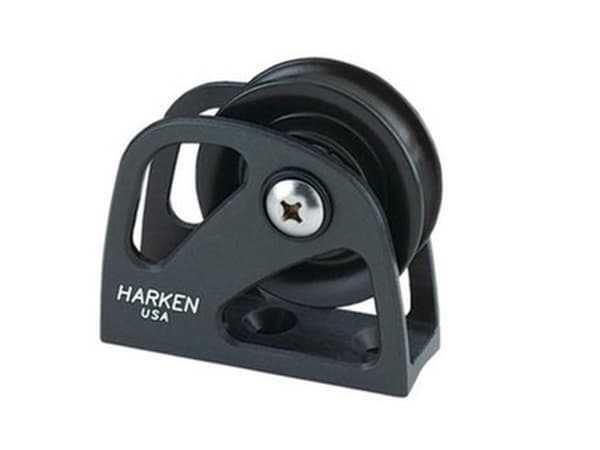Harken 57 mm Mastefodsblok, fast