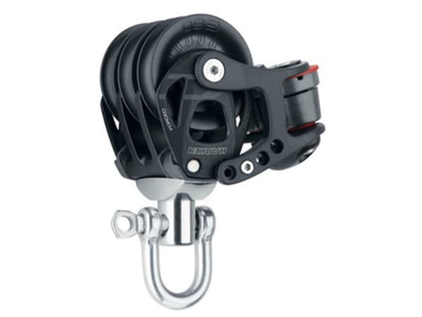 Harken Element blok 60 mm tripple m. Cam-Cleat