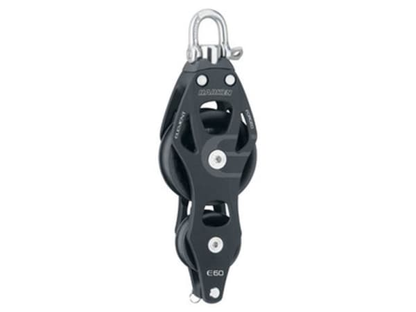 Harken Element blok 60 mm violin m. svirvel