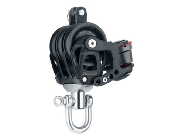 Harken Element blok 45 mm tripple m. svirvel, Cam-