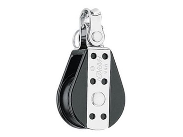 Harken Bulletblok wire enkelt m. svirvel
