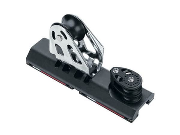 Harken 27 mm MR CB CB 4:1 Genua-vaunu, jossa on kaksoislohko
