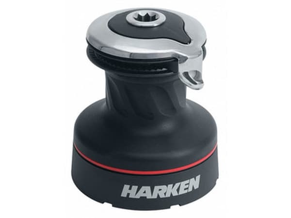 Harken Radial skødespil ST 2-speed  sort alu.