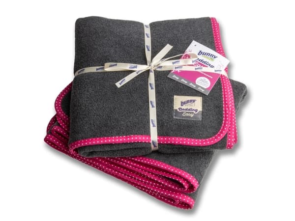 Bunny Bedding EASY Pink - tæppe med sugeevne ( 1 stk.)