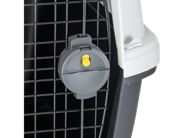 Ferplast Dog Carrier CLIPPER 4 - Medium hundetransportkasse til luftfart, bil og tog, godkendt af IATA, maks. 20 kg