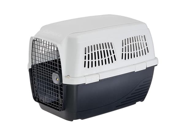 Ferplast Hundtransport CLIPPER 4 - Medium hundtransport för flyg, bil och tåg, IATA-godkänd, max 20 kg