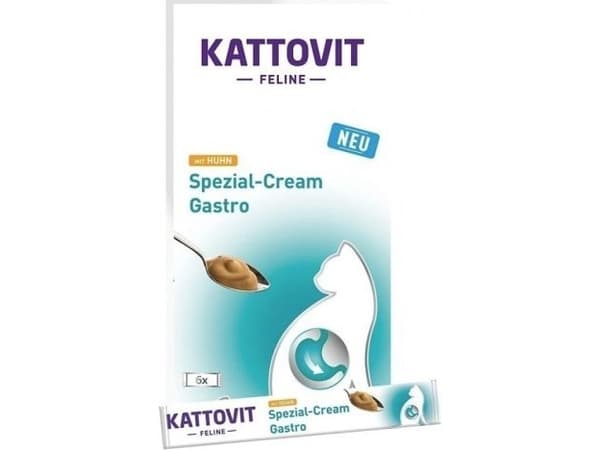 KATTOVIT Feline Spezial-Cream Gastro - Kattegodbidder - 6x15g