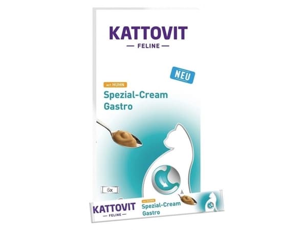 KATTOVIT Feline Spezial-Cream Gastro - Kattegodbidder - 6x15g