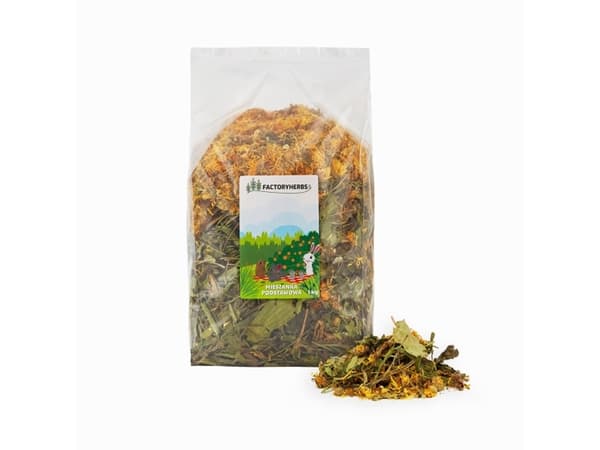 FACTORYHERBS Basic mix - ruokaa kaneille ja jyrsijöille - 1 kg