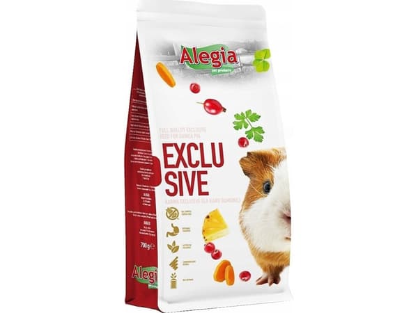 ALEGIA Eksklusiv marsvin - marsvinfoder - 700g