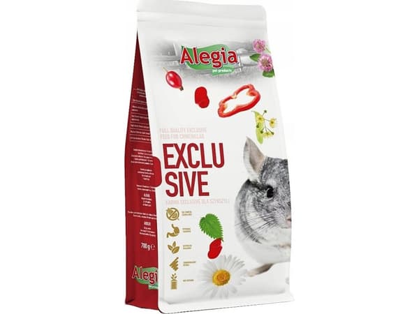 ALEGIA Exclusive Chinchilla - foder til chinchillaer- 700g