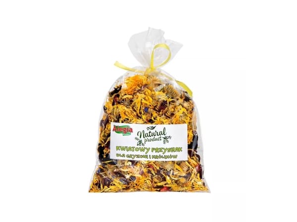 ALEGIA Floral treat - godbidder til gnavere og kaniner - 50g