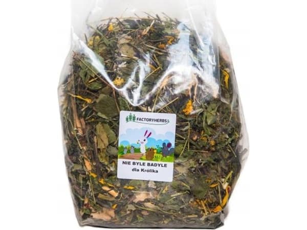 FACTORYHERBS Nie byle badyle - kaninfoder - 500g
