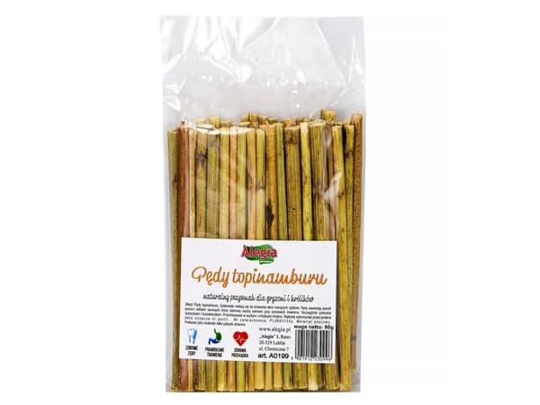 ALEGIA Jerusalem artichoke shoots - godbidder til gnavere og kaniner - 80g