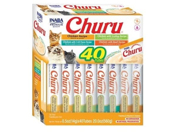 INABA Churu Variety box Chicken - Kattegodbidder - 40 x 14g