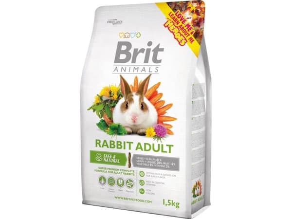 Brit Animals Rabbit Adult Complete 1,5 kg