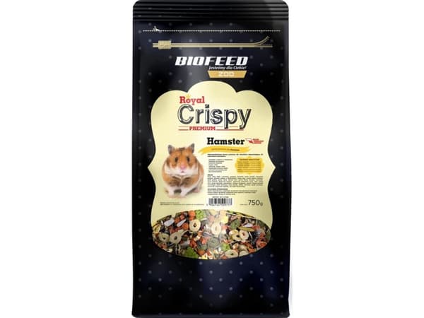Biofeed BIOFEED ROYAL CRISPY PREMIUM HAMSTER 0,75KG