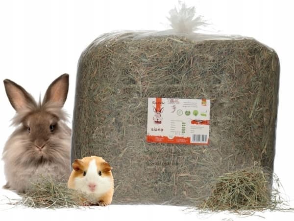 RECEK Meadow hay for rodents - hand-packed - 4 kg