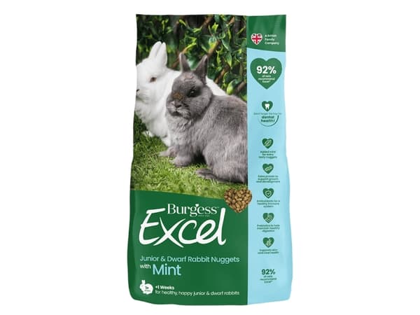 Burgess Excel Rabbit Junior & Dwarf 3 kg