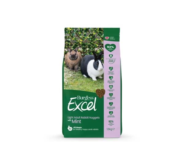 Burgess Excel Basic kaninfôr 1500 g (FP33007BB4)