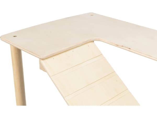 Trixie Platform with ramp, mice/hamsters, wood, 47 × 25 × 30 cm
