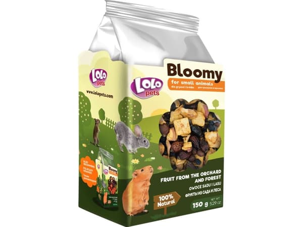 Bloomy Orchard and forest fruit for rodents and rabbits 150g